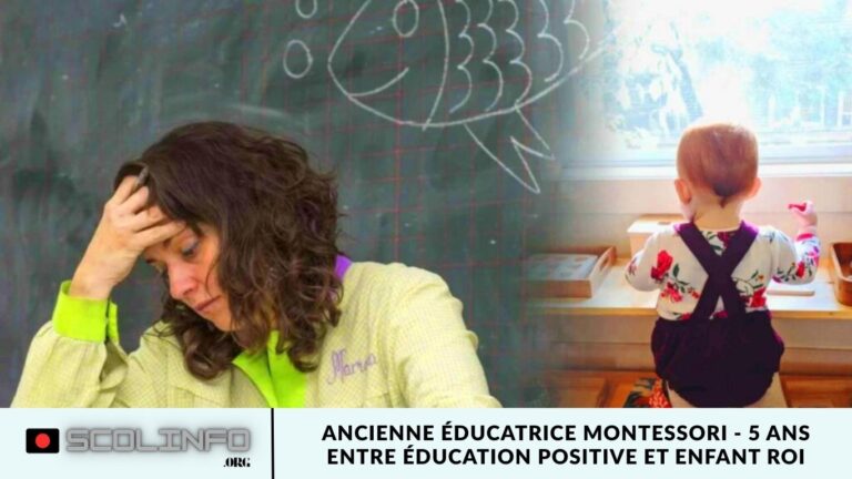 Ancienne éducatrice Montessori - 5 ans entre éducation positive et enfant roi