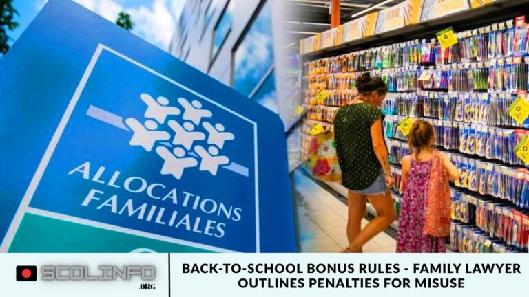 Back-to-School Bonus Rules – Family Lawyer Outlines Penalties for Misuse Back-to-School Bonus Rules - Family Lawyer Outlines Penalties for Misuse
