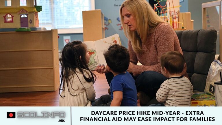 Daycare Price Hike Mid-Year - Extra Financial Aid May Ease Impact for Families