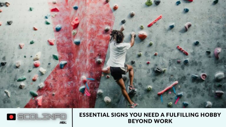 Essential Signs You Need a Fulfilling Hobby Beyond Work