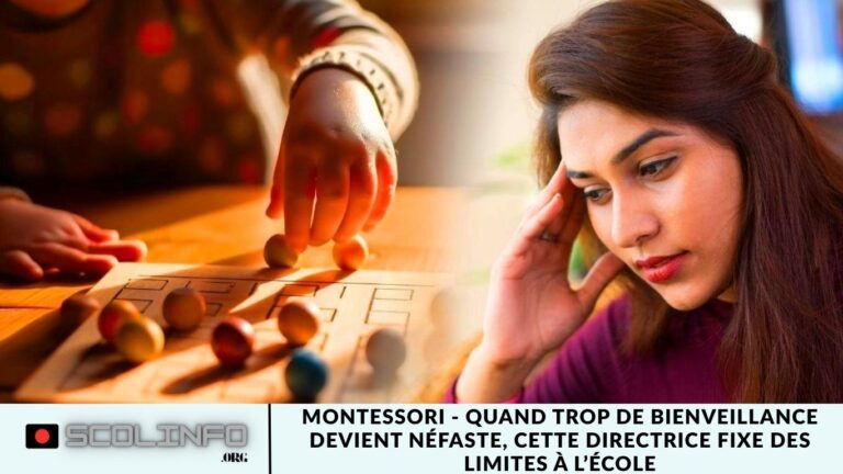 Montessori - Quand trop de bienveillance devient néfaste, cette directrice fixe des limites à l’école
