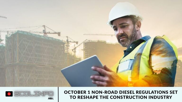October 1 Non-Road Diesel Regulations Set to Reshape the Construction Industry