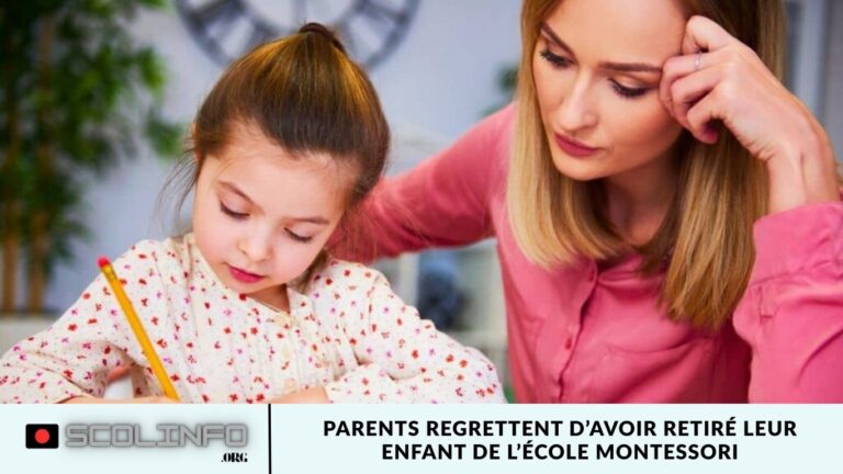 Parents Regrettent d’Avoir Retiré Leur Enfant de l’École Montessori Parents Regrettent d’Avoir Retiré Leur Enfant de l’École Montessori