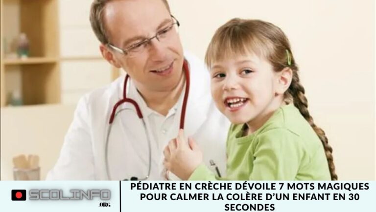 Pédiatre en crèche dévoile 7 mots magiques pour calmer la colère d’un enfant en 30 secondes Pédiatre en crèche dévoile 7 mots magiques pour calmer la colère d’un enfant en 30 secondes