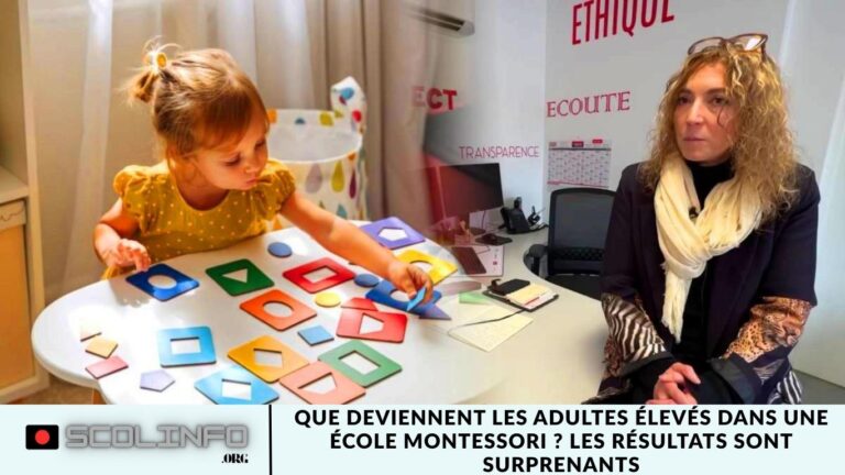 Que deviennent les adultes élevés dans une école Montessori ? Les résultats sont surprenants