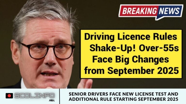 Senior Drivers Face New License Test and Additional Rule Starting September 2025