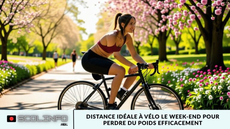 Distance idéale à vélo le week-end pour perdre du poids efficacement