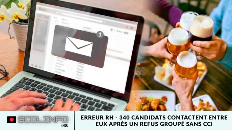 Erreur RH - 340 candidats contactent entre eux après un refus groupé sans CCI