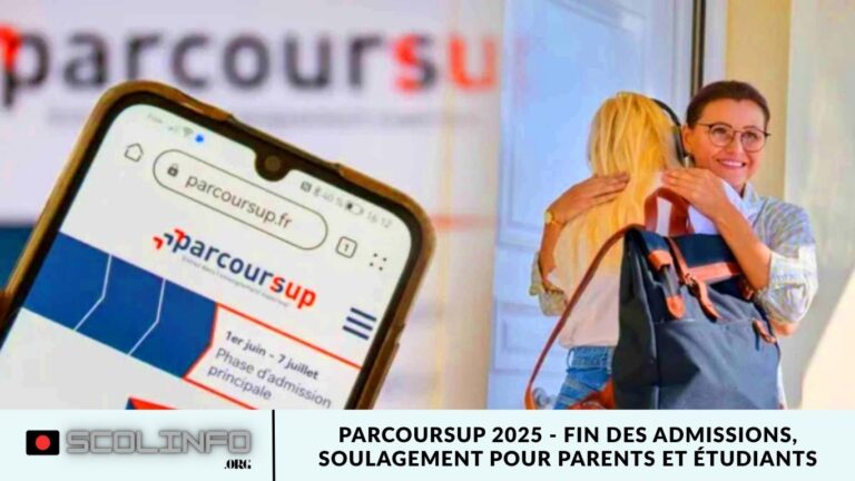 Parcoursup 2025 - Fin des Admissions, Soulagement pour Parents et Étudiants
