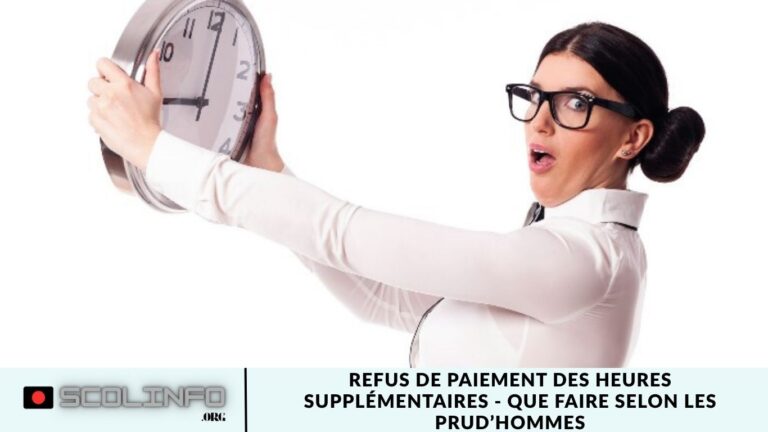 Refus de paiement des heures supplémentaires - que faire selon les Prud’hommes