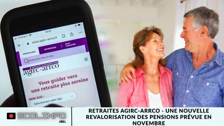 Retraites Agirc-Arrco - une nouvelle revalorisation des pensions prévue en novembre